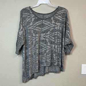 Lane Bryant 18/20 Drop Shoulder Mid Sleeve Flowy Top